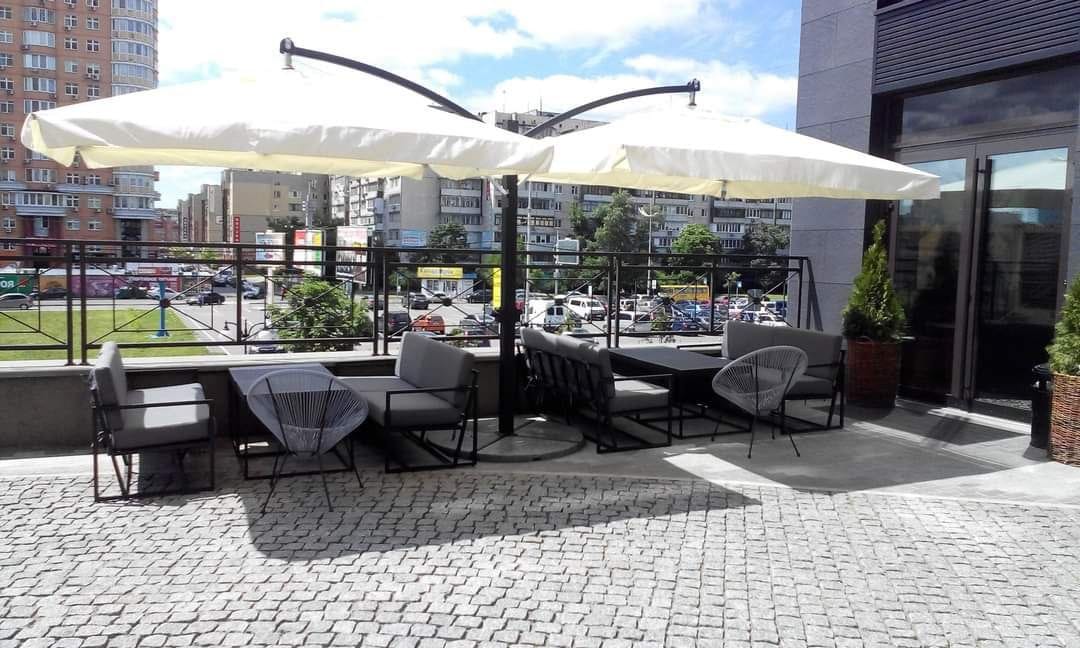 Parasol wspornikowy w kształcie litery „T” 3,5x7m „Double Palermo”